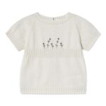 Camiseta bordado | KATIA - Cream