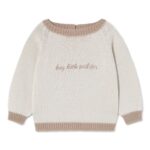 Suéter bordado FRED | Cream-Candy