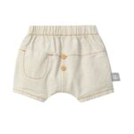 Pantalón corto pull-up estilo orgánico con bolsillo