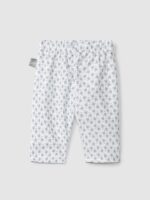 Pantalón largo pull-up floral con detalles | Azul - Imagen 2