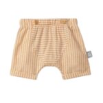 Pantalón corto pull-up rayas | Ocre