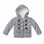 Abrigo capucha | Gris