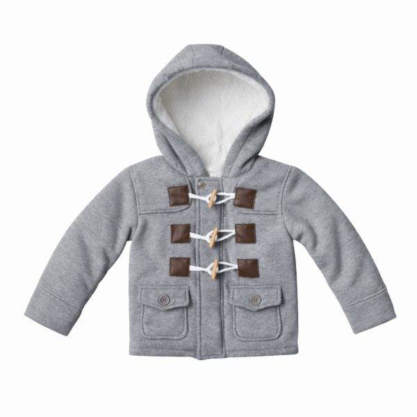 Abrigo capucha | Gris