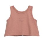 Top con frase en el pecho | Textile Art | CORAL