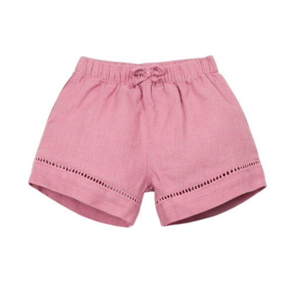 SHORTS PUNTILLA | SCULPTURE FUCSIA