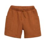 Pantalón corto con mezcla de algodón y modal | Textile Art | YARA