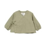 CAMISA CRUZADA MUSELINA | VERDE