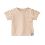 Camiseta troquelada baby | Rosa