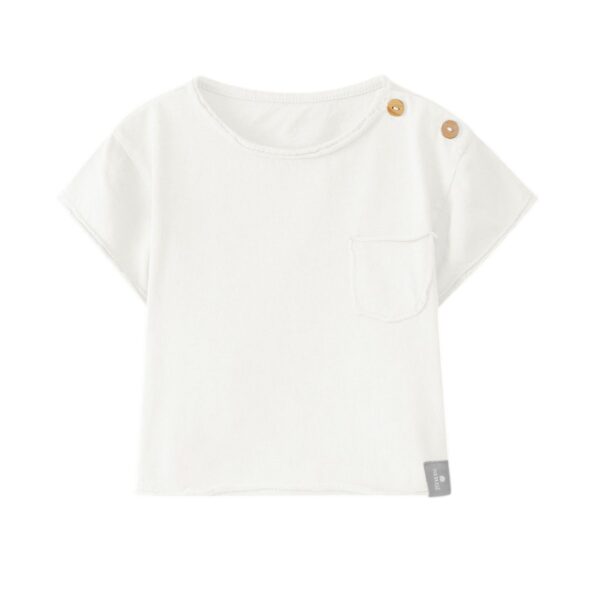 Camiseta lisa baby | Blanca