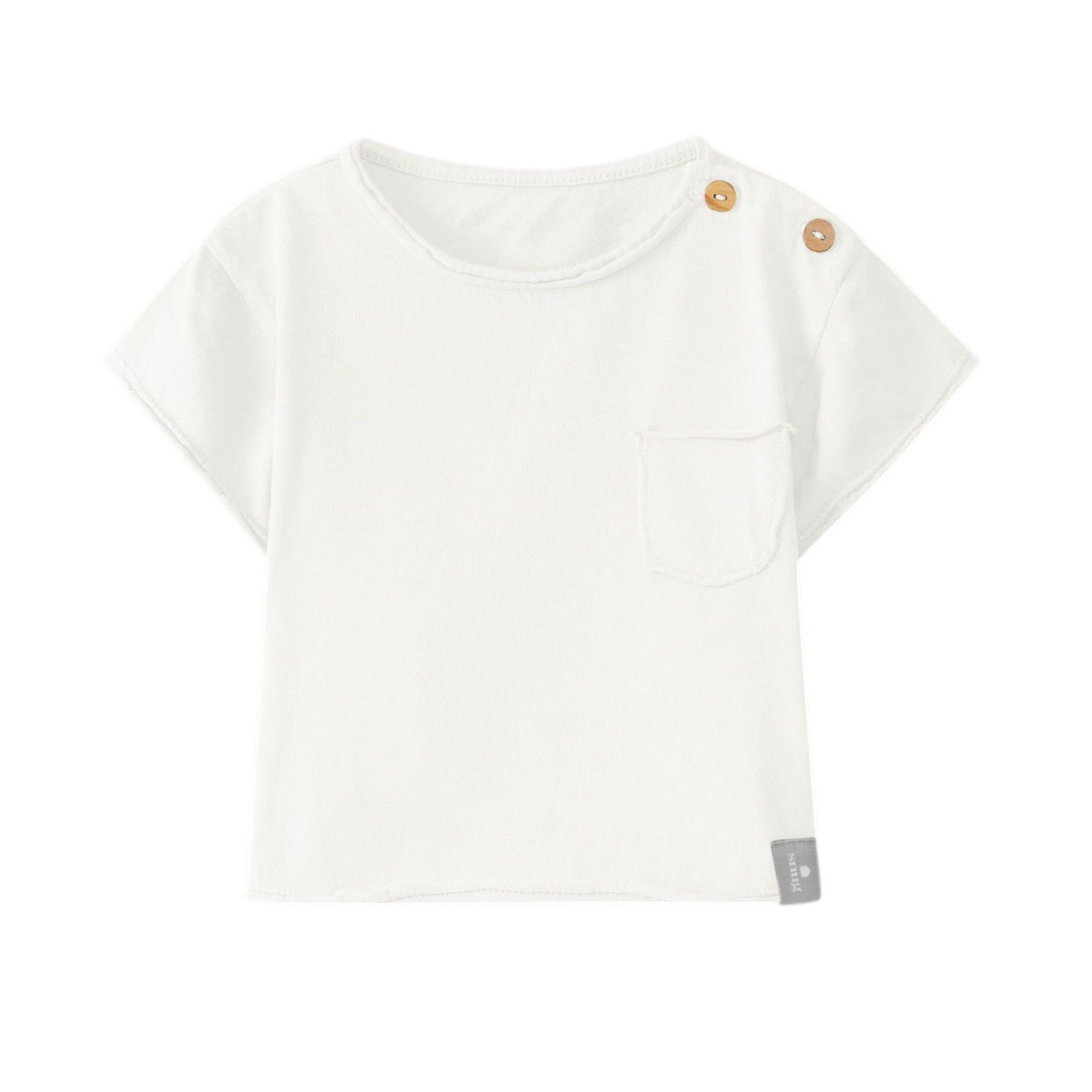 1748881086_a9390bb295d8ee24b9043a6b71c8fced_3 Camiseta lisa baby | Blanca - Imagen 1