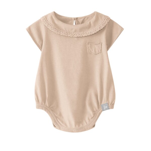 Body con cuello | Rosa