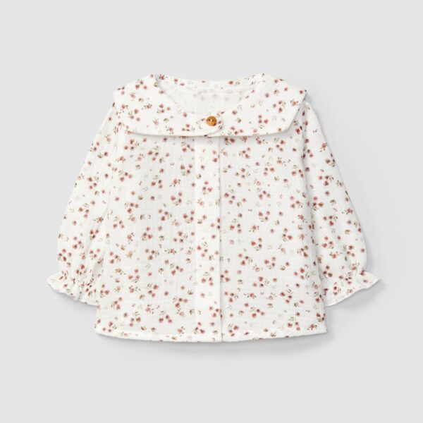Blusa muselina | ESTAMPADO FLORAL - PINK