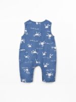 MONO LINO ESTAMPADO SOLES AZUL - Imagen 3
