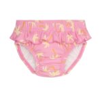 BAÑADOR PAÑAL NIÑA PALMERAS ROSA