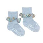 Calcetines Suela ANTIDESLIZANTES Bambú Liberty | SKY BLUE