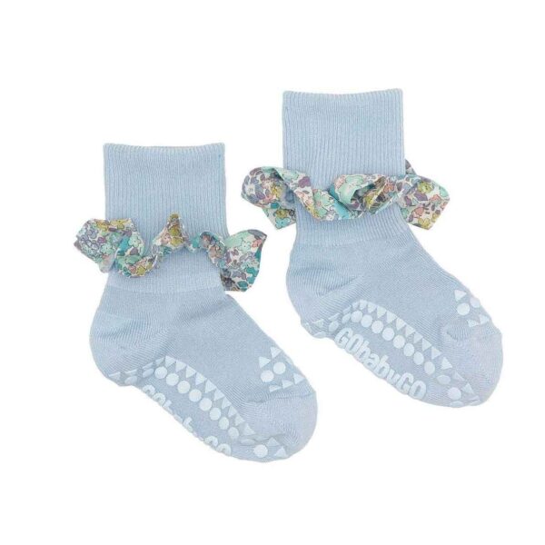 Calcetines Suela ANTIDESLIZANTES Bambú Liberty | SKY BLUE