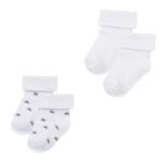 Pack x 2 calcetines LEVI blancos