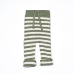 Pantalón punto canalé ALEX - Mint Cream