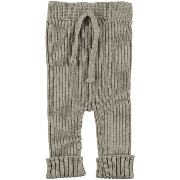 Pantalón punto canalé JACOB - Stone