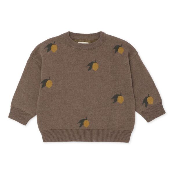 Jersey lana merino LAPIS | Lemon