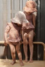 Gorrito sol lino volante Dorrit - Rose - Imagen 2