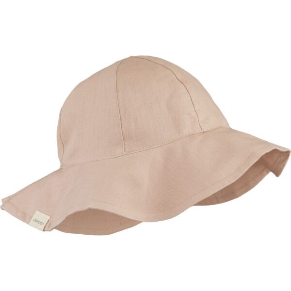 Gorrito sol lino volante Dorrit - Rose