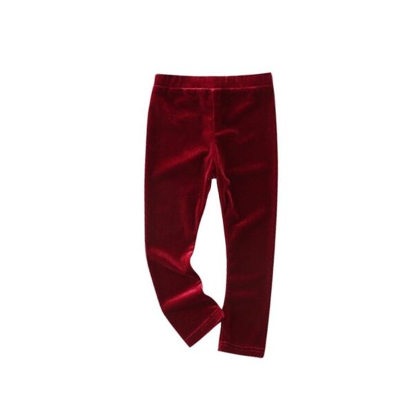 Leggings Terciopelo Vino