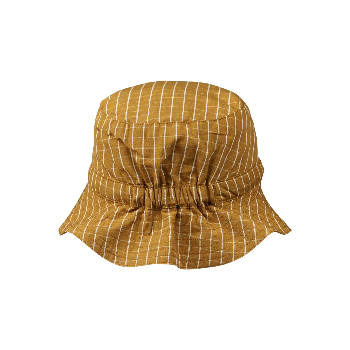 Gorro reversible SANDER – Golden caramel/White - Imagen 4