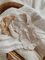 Polaina punto calado ARATZ - Cream - Imagen 2