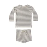 Conjunto bañador UPF 50+ | CAMI ML STRIPE LAGOON