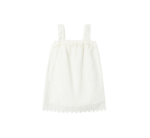 Vestido troquelado JULIANNE | Blanco - Imagen 2