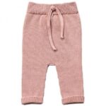 Pantalón punto liso WILL - Pale Rose