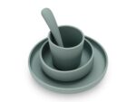Vajilla 4 piezas silicona - Ash Green