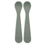 2 Cucharas Silicona - Ash Green