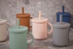Taza con pajita silicona - Caramel - Imagen 2