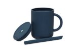 Taza con pajita silicona - Jeans Blue - Imagen 3