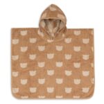 Poncho toalla reversible TERRY | JACQUARD - Teddy Bear