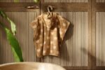 Poncho toalla reversible TERRY | JACQUARD - Teddy Bear - Imagen 2