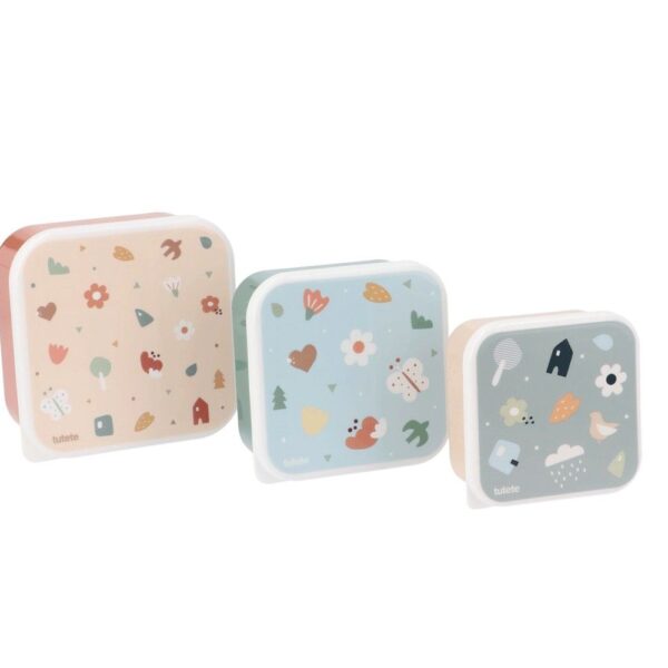 3 cajas almuerzo | Geometric Nature
