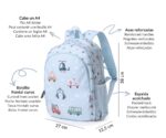 Mochila mediana + llavero | City Cars - Imagen 4