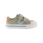 Zapatilla lona velcro | TRIBU BASKET TIRAS - Khaki