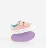 Zapatilla lona velcro | TRIBU BASKET TIRAS - Rosa - Imagen 7
