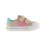 Zapatilla lona velcro | TRIBU BASKET TIRAS - Rosa