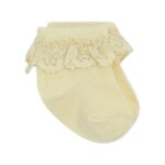 Calcetines | Glitter & Ruffles - Crema