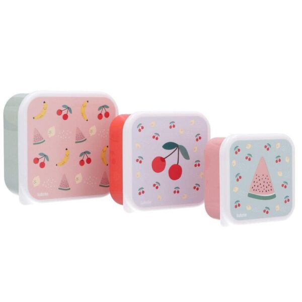 3 Cajas Almuerzo | Fruits