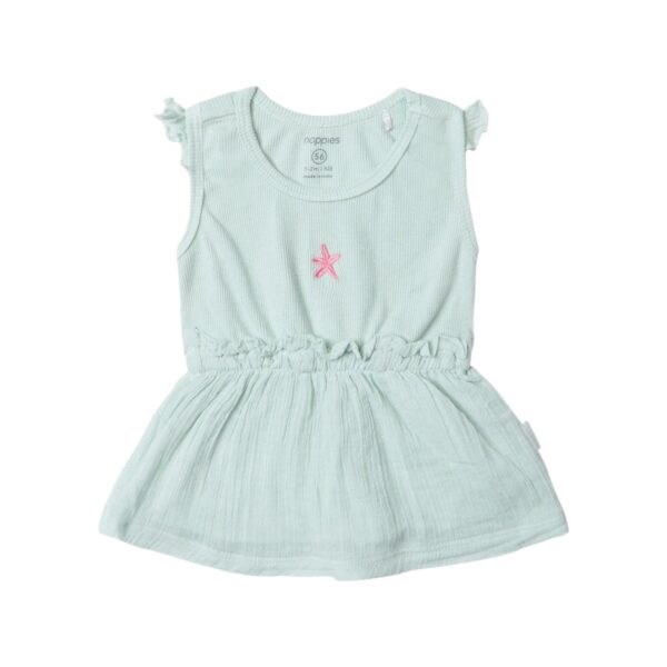 Vestido con body verde | CANNES