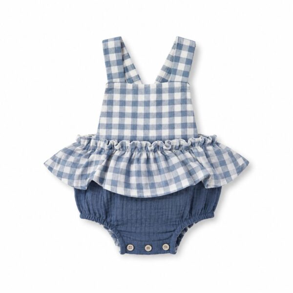 Ranita vestido azul l VICHY