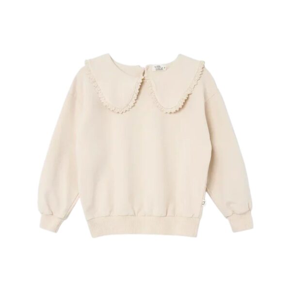 Sudadera cuello peter pan ADAIR KIDS | Crema