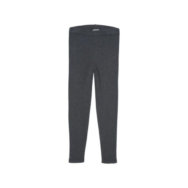Legging canalé KIDS | Gris oscuro