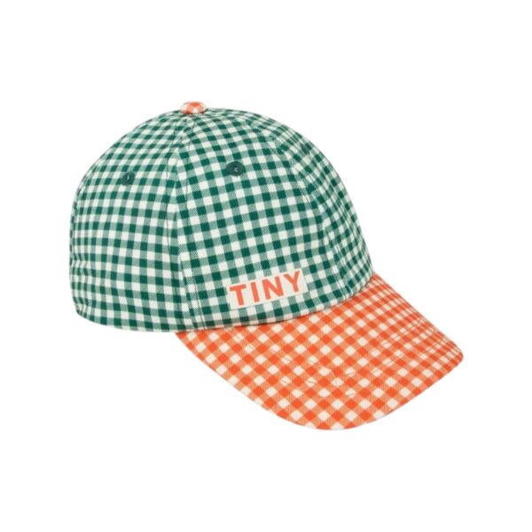 Gorra VICHY | Dark Green-Summer Red
